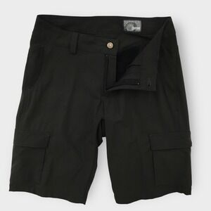 Chrome Cycling Commuter Shorts Cargo Pockets Black Outdoor‎ Casual Mens Size L